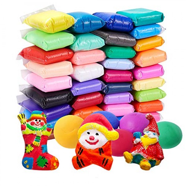 48 Colors Air Dry Clay Magic Clay With Tools Ultra - Temu