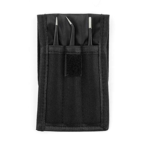 iFixit Precision Tweezers Set - Extra Fine, Angled, and Blunt Tips