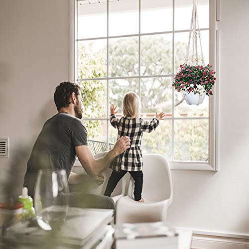 Macrame Plant Hanger Indoor Outdoor Hanging Plant Holders Long Lar...