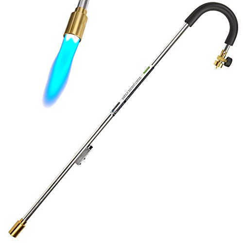 IGNIGHTER Weed Burner Torch – Use with Propane and MAPP Gas – with...