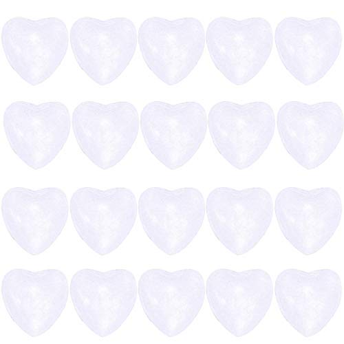 IGOGO Cabochon Glass Dome Clear Heart 25mm Non-calibrated for Phot...