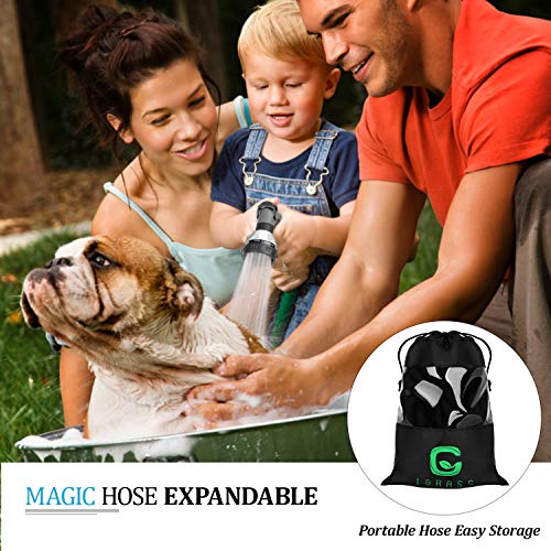 Garden Hose Expandable 50FT, Flexible Water Hose with Powerful Noz...