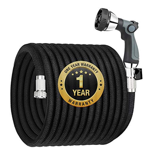 Garden Hose Expandable 50FT, Flexible Water Hose with Powerful Noz...