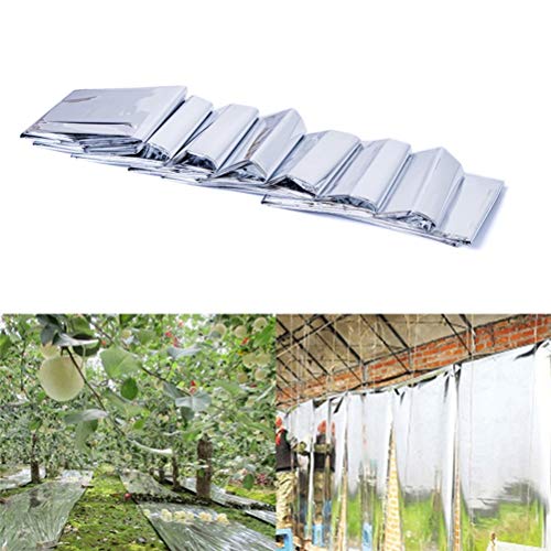 IGUFSDIG 1Pcs Silver Plant Reflective Film Mylar Film Foil Sheet S...