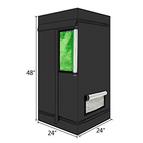 23.6X 23.6X 47.2 Home Use Dismountable Hydroponic Plant Growing Te...