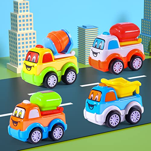 iHaHa Toy Trucks Car for 1 2 3 4 5 Year Old Toddlers Boys, 5 in 1 ...