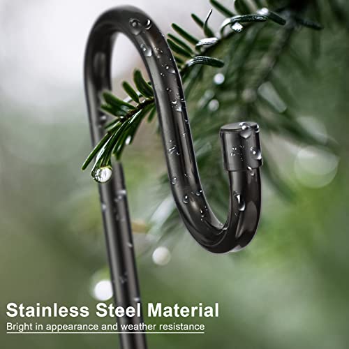 Bird Feeder Pole, 62 Inch & 5/8 Inch Diameter Stainless Steel Heav...