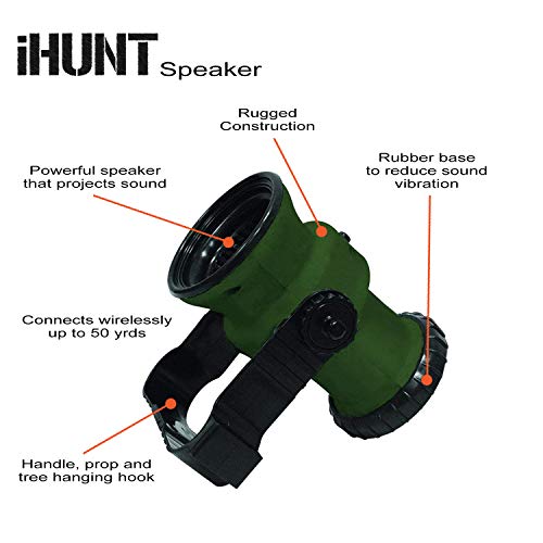 iHunt Ultimate Electronic Game Call & Bluetooth Speaker Combo, EDI...