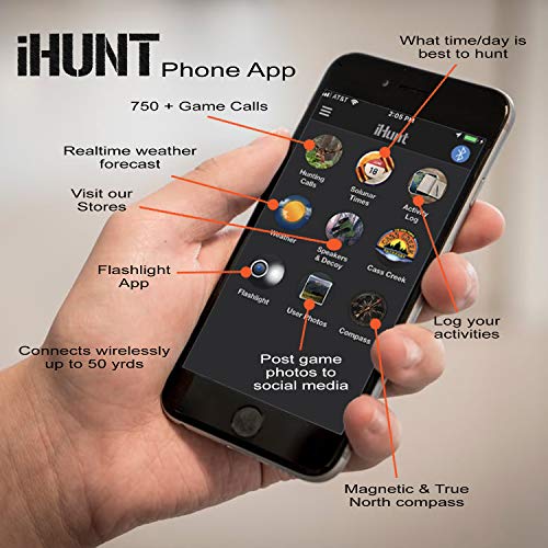 iHunt Ultimate Electronic Game Call & Bluetooth Speaker Combo, EDI...