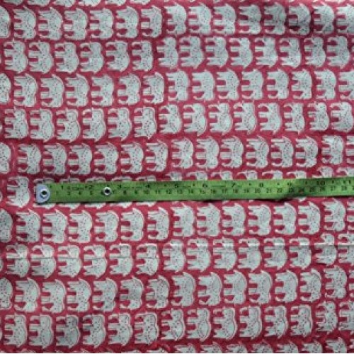 Select - Stamp Block Print Fabric Light Weight Cotton Fabric Asian...