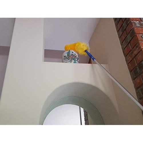 18 Foot Extension Rod & Duster, Micro Fiber Duster, Cobwebs, Pest ...