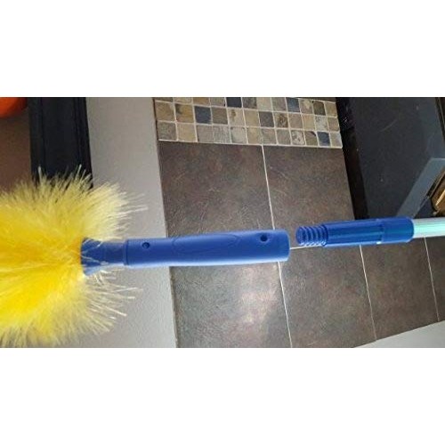 18 Foot Extension Rod & Duster, Micro Fiber Duster, Cobwebs, Pest ...