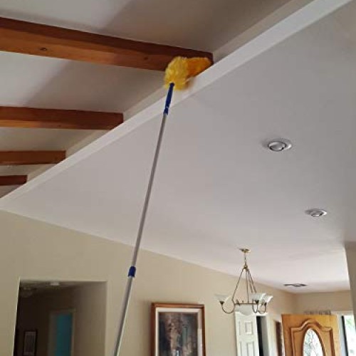 18 Foot Extension Rod & Duster, Micro Fiber Duster, Cobwebs, Pest ...