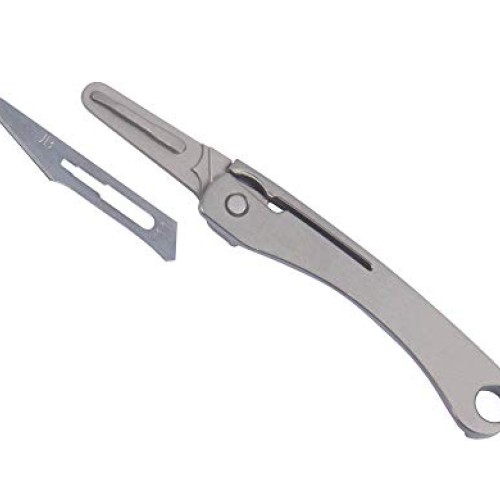 ILEAF Titanium Alloy Daily Mini Pocket Folding Utility Knife with ...