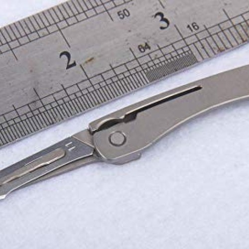 ILEAF Titanium Alloy Daily Mini Pocket Folding Utility Knife with ...