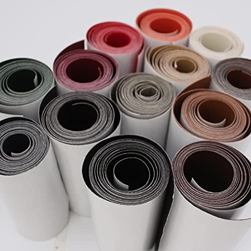 Leather Repair Patch, 4 x 65 inch Self-Adhesive Leather Repair Tap...