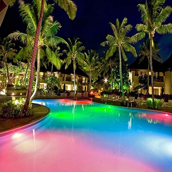 IMAGE Pond Lights, Underwater Lights IP68 Submersible Lamp with Mu...