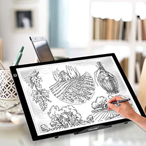 Large Version Stand Ventilated Adjustable Light Box Laptop Pad Sta...
