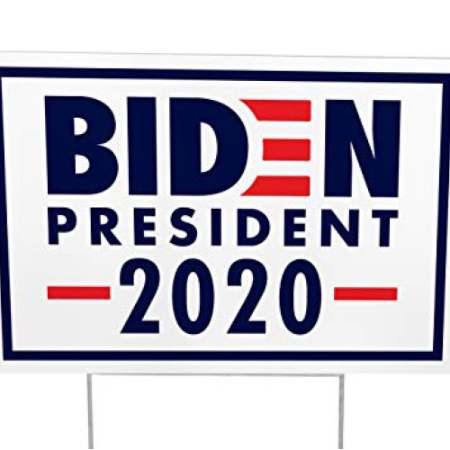 Imagine This Company YY7125 Yard Sign, Navy, Red