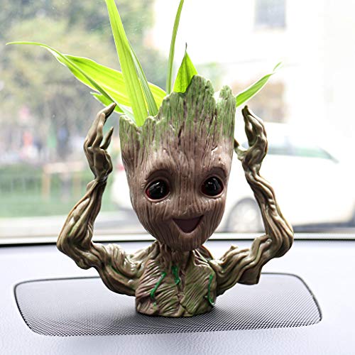 4 in 1 Baby Groot Succulent Planters - Small Indoor Flower Pots fo...