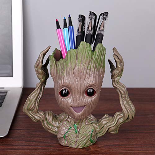 4 in 1 Baby Groot Succulent Planters - Small Indoor Flower Pots fo...