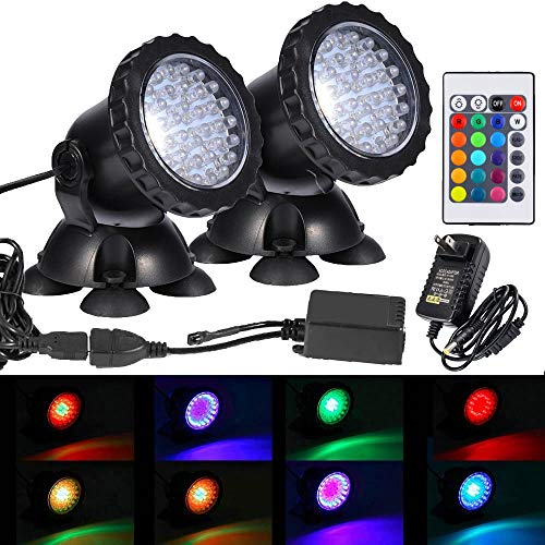 iMeshbean Set of 1/2 / 4 Colorful Underwater Garden Fountain Fish ...