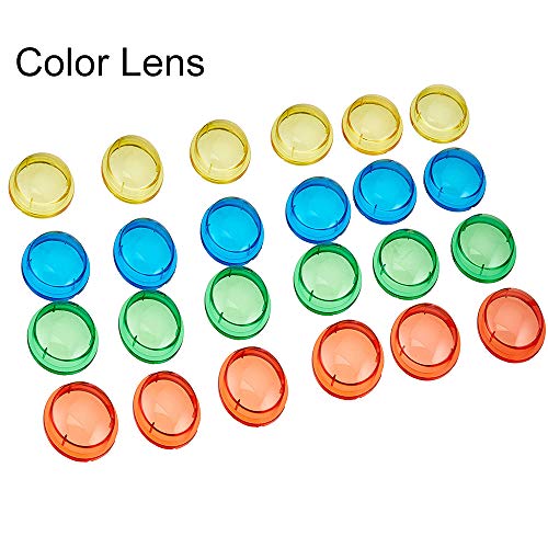 Set of 6 12-LED Submersible Underwater Pool Pond Fountain Lights P...
