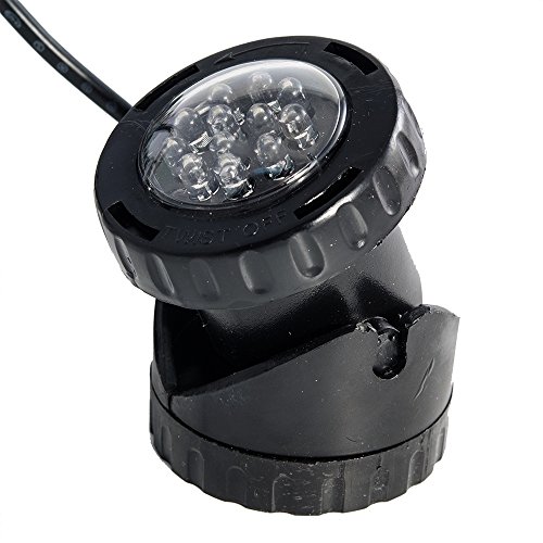 Set of 6 12-LED Submersible Underwater Pool Pond Fountain Lights P...