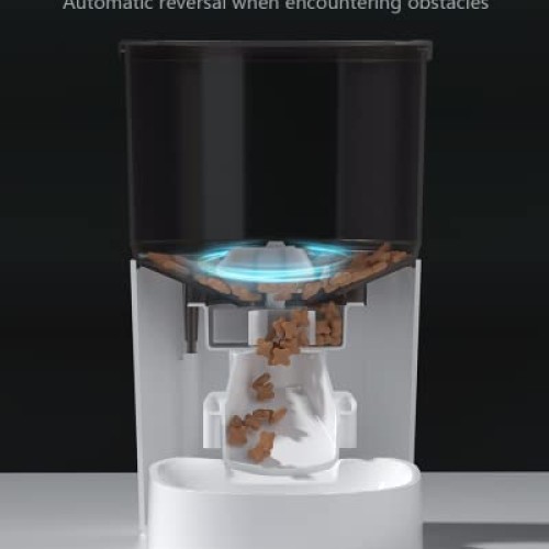 IMIPAW Automatic Cat Feeders, 3L Timed Cat Dry Food Dispenser with...