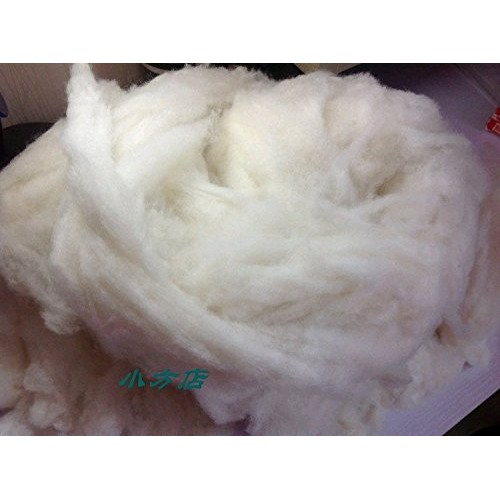 Super Clean Fine Merino Wool Fiber Filler Cloud for Stuffing, Need...