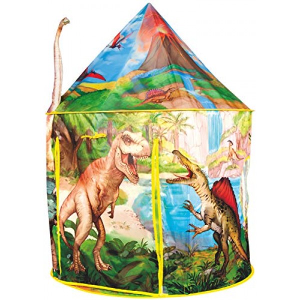 Dinosaur Play Tent | Realistic Dinosaur Design Kids Pop Up Play Te...