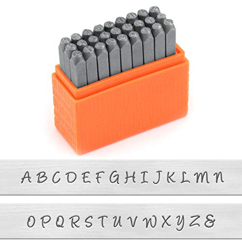 ImpressArt - Basic Bridgette Uppercase and Lowercase Letter Metal ...