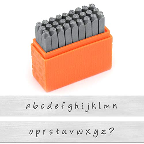 ImpressArt - Basic Bridgette Uppercase and Lowercase Letter Metal ...