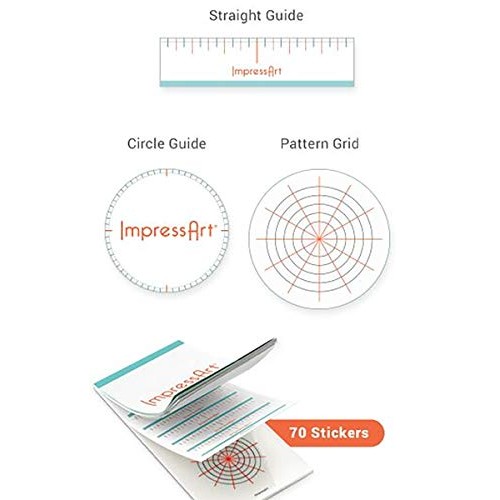 ImpressArt Metal Stamping Sticker Guides