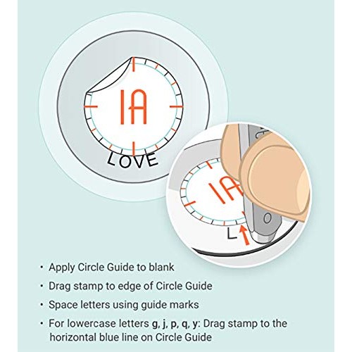 ImpressArt Metal Stamping Sticker Guides