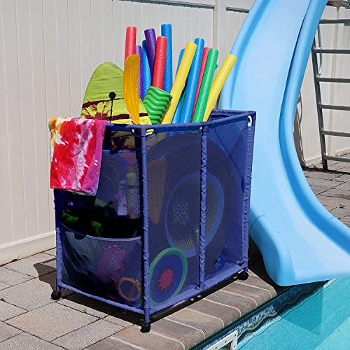 Modern Blue Pool Storage Bin - Extra Large | Perfect Contemporary ...