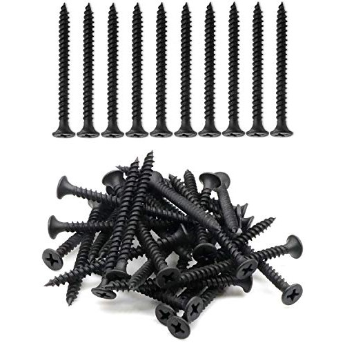 IMScrews 100pcs #8x2 Flat Head Phillips Drywall Screws Fine Threa...