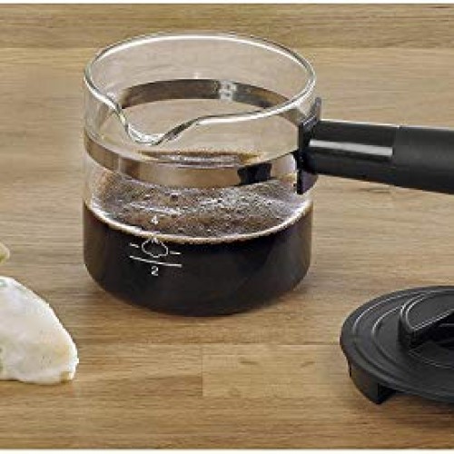 IMUSA USA Espresso Maker Carafe in Gift Box, Clear 4 Cup