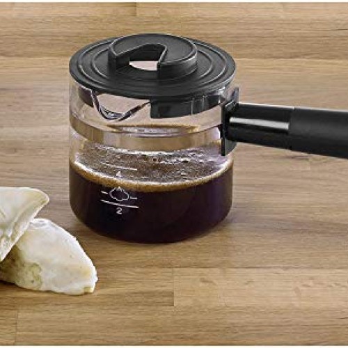 IMUSA USA Espresso Maker Carafe in Gift Box, Clear 4 Cup