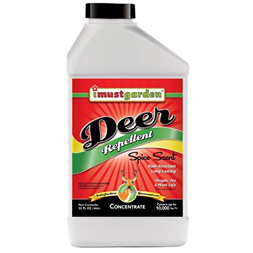 I Must Garden Deer Repellent Concentrate – 32oz: Spice Scent Deer ...