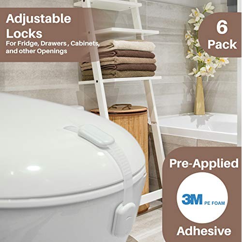 Complete Baby Proofing Kit - Child Safety Hidden Locks for Cabinet...