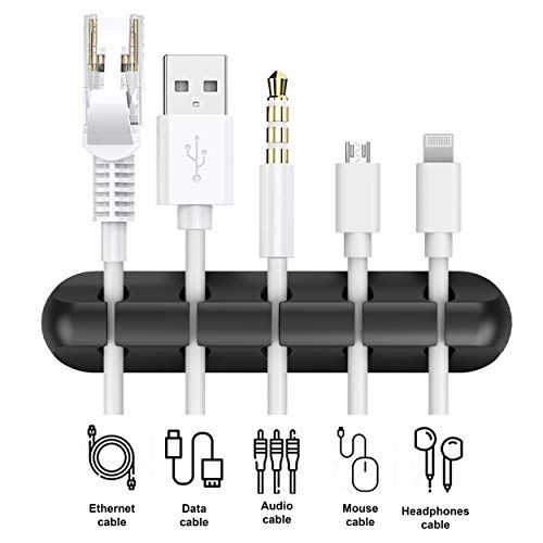INCHOR Cord Organizer, Cable Clips Cord Holder, Cable Management U...