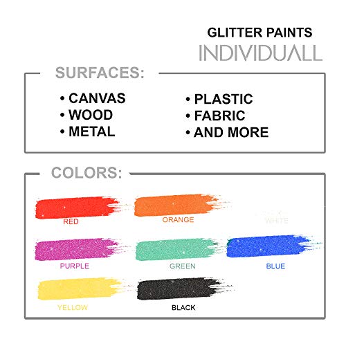 individuall Premium Glitter Paint - Made in Germany - The Original...