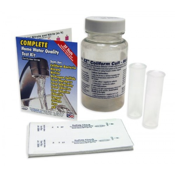 Industrial Test Systems 481199 Complete Home Water Quality Test Kit