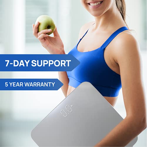 INEVIFIT Bathroom Scale, Highly Accurate Digital Bathroom Body Sca...