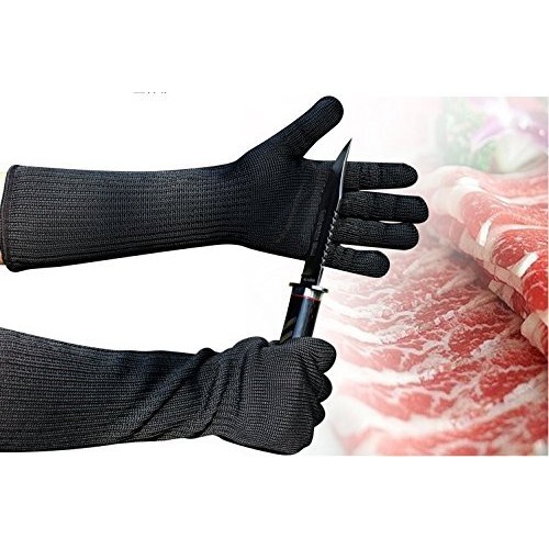 Inf-way EN388 Stainless Steel Wire Mesh Cut Resistant Mechanic Glo...