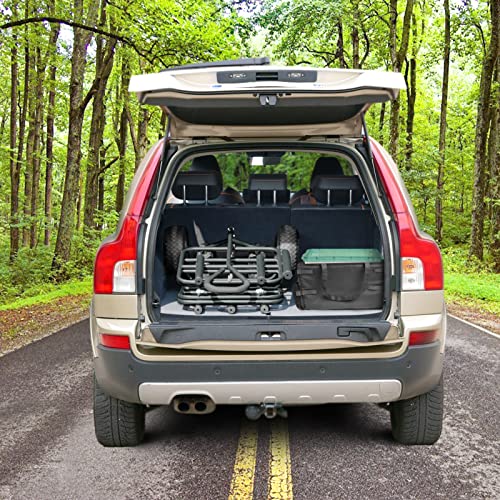 INFANZIA Beach Fishing Wagon Cart with Big Rolling Wheels and Rod ...