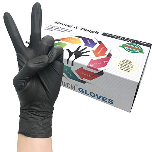Heavy Duty Nitrile Gloves, Infi-Touch Strong & Tough, High Chemica...