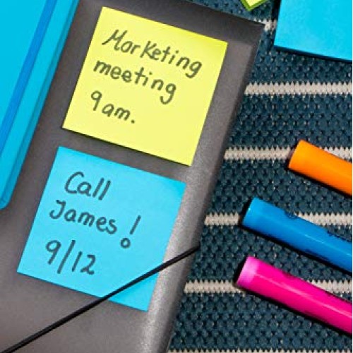 Sticky Notes 3x3, Bright Colorful Stickies, 12 Pads 1200 Sheets To...