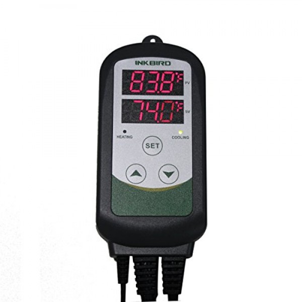 Inkbird ITC-308 Max.1200W Heater, Cool Device Temperature Controll...